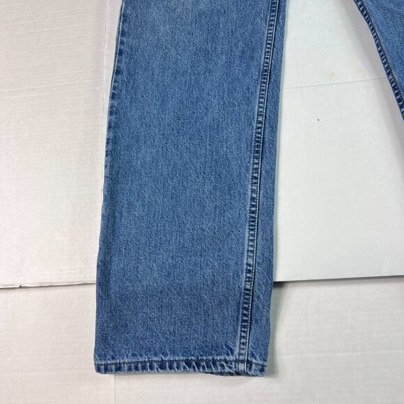 Y2K Levi's Silver Tab Jeans Men's 34x32* Relaxed Straight Blue Denim Tag 33x32 - Picture 4 of 16